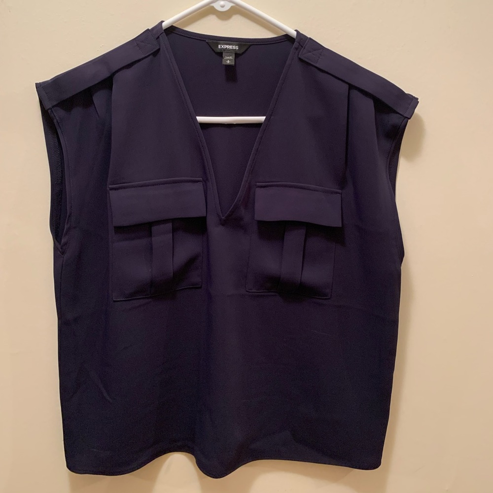 New without tags - Navy blouse from Express